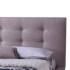 Baxton Studio Jonesy Mid-century Beige Upholstered Full Size Platform Bed 120-6703